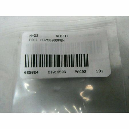 Pall 7500 SERIES HYDRAULIC FILTER ELEMENT HC7500SDP8H